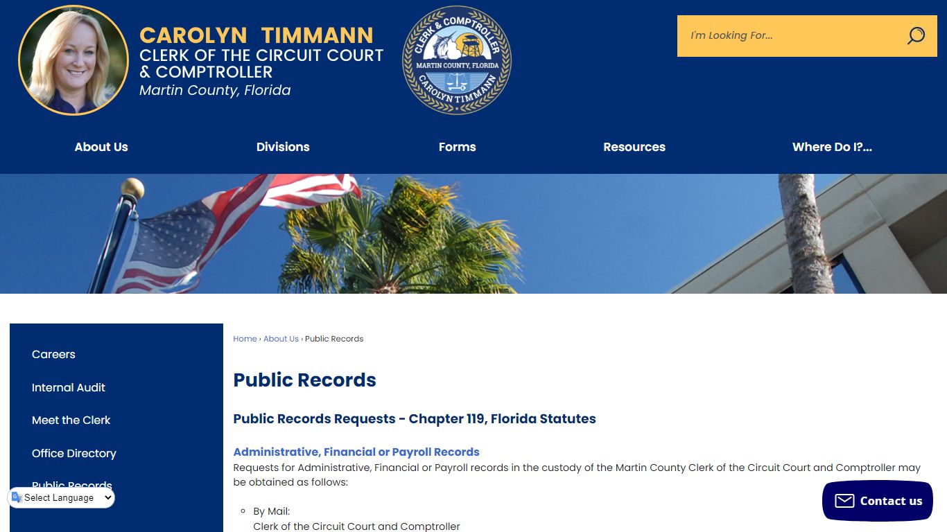 Public Records | Martin County Clerk